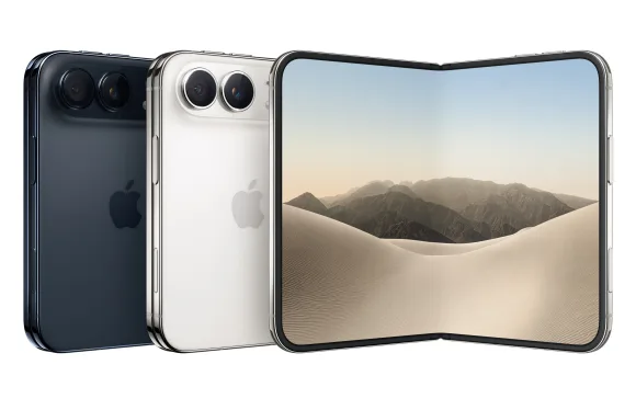 iPhone Duo pliat și desfăcut