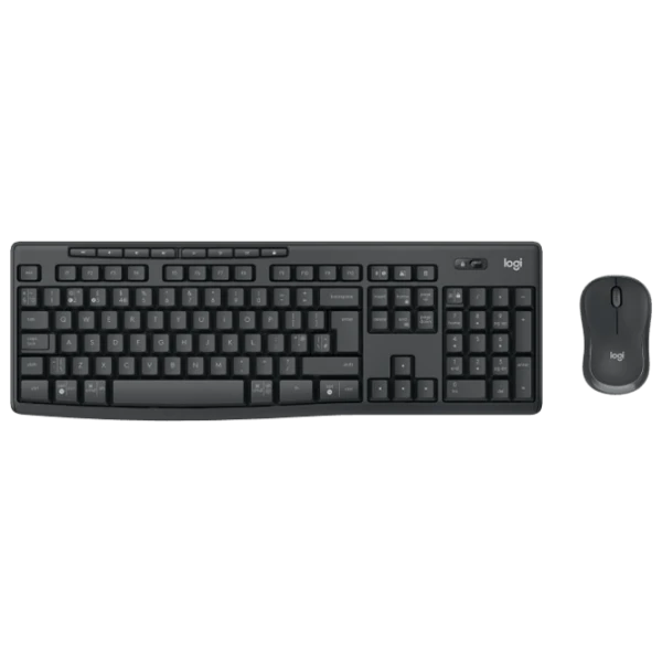 Tastatura & Mouse Logitech MK370 English/ Graphite photo 1