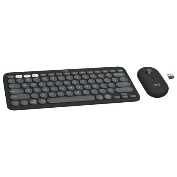 Tastatura & Mouse Logitech Pebble 2 Combo English/ Graphite photo 2