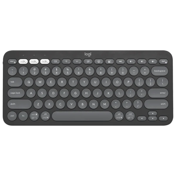 Tastatură Logitech Pebble Keys 2 K380S 920-011775 English/ Graphite photo 1