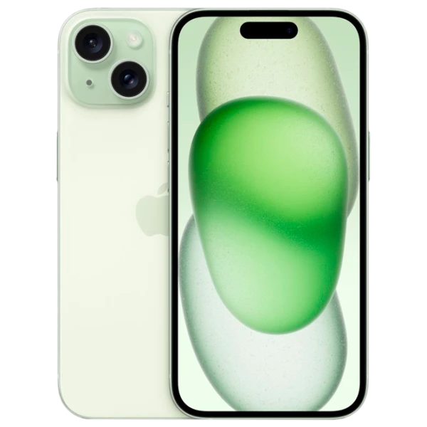 iPhone 15 128 ГБ Single SIM Зелёный photo 1