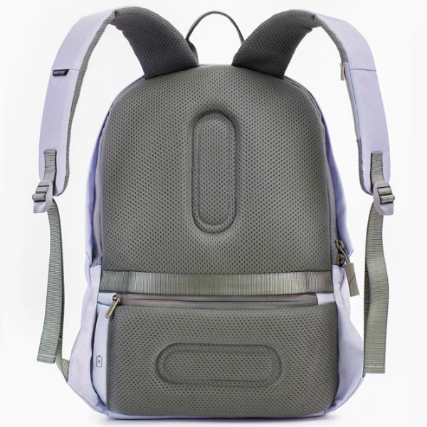 Рюкзак для ноутбука XD-Design Bobby Soft anti-theft 15.6"/ Серый/ Фиолетовый photo 6