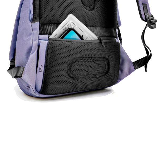 Рюкзак для ноутбука XD-Design Bobby Soft anti-theft 15.6"/ Серый/ Фиолетовый photo 8