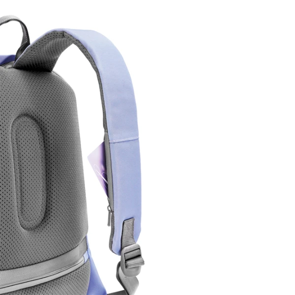 Рюкзак для ноутбука XD-Design Bobby Soft anti-theft 15.6"/ Серый/ Фиолетовый photo 11