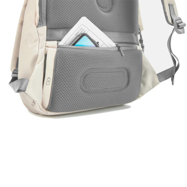 Рюкзак для ноутбука XD-Design Bobby Soft anti-theft 15.6"/ Серый/ Бежевый photo 8