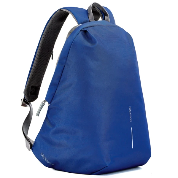 Рюкзак для ноутбука XD-Design Bobby Soft anti-theft 15.6"/ Серый/ Синий photo 6