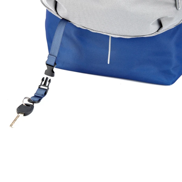 Рюкзак для ноутбука XD-Design Bobby Soft anti-theft 15.6"/ Серый/ Синий photo 9
