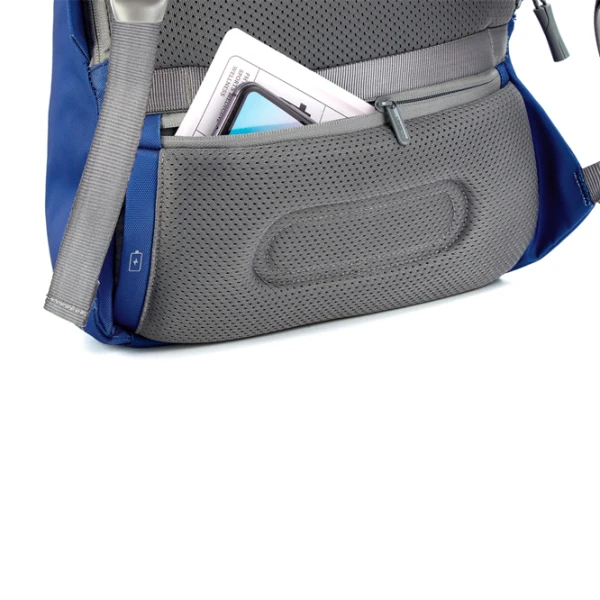 Рюкзак для ноутбука XD-Design Bobby Soft anti-theft 15.6"/ Серый/ Синий photo 10