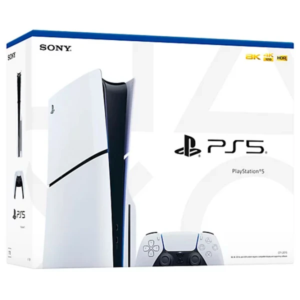 Consolă pentru jocuri Sony PlayStation 5 Slim Disc Edition 1 TB/ White photo 8