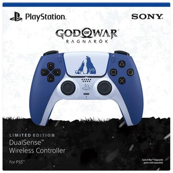 Gamepad Sony DualSense God Of War Fără fir/ Blue photo 6