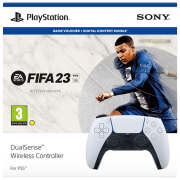 photo Gamepad Sony DualSense + FIFA23 Fără fir/ White