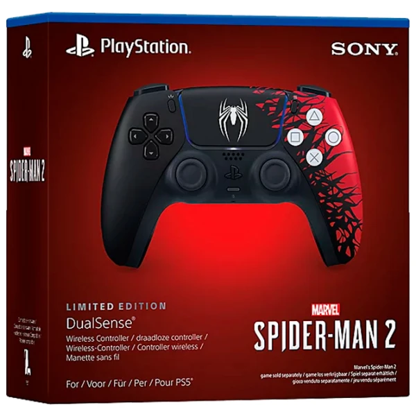 Gamepad Sony DualSense Marvel’s Spider-Man 2 Limited Edition Fără fir/ Black photo 5