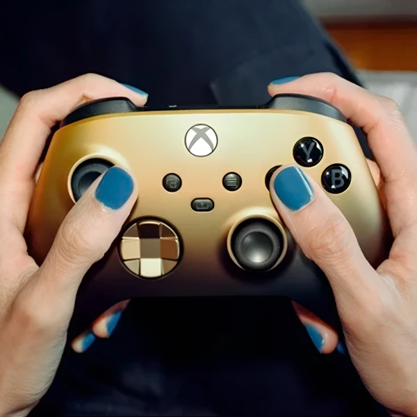 Gamepad Microsoft Gold Shadow Special Edition Fără fir / Black photo 9