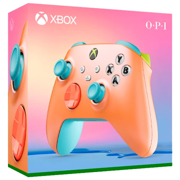 Gamepad Microsoft Sunkissed Vibes OPI Special Edition Fără fir/ Orange photo 6