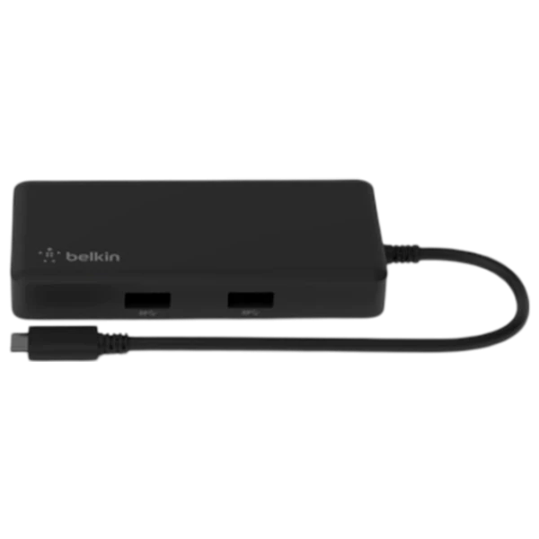 Adaptor Hub Belkin INC008BTBK USB Type-C/ Black photo 3
