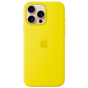 photo Husă pentru smartphone iPhone 16 Pro Max MagSafe Back / TPU / Yellow