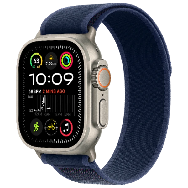 Apple Watch Ultra 2 49 mm Natural Titanium / Blue Trail photo 1