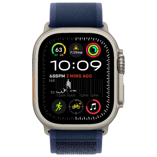 Apple Watch Ultra 2 49 mm Natural Titanium / Blue Trail photo 2
