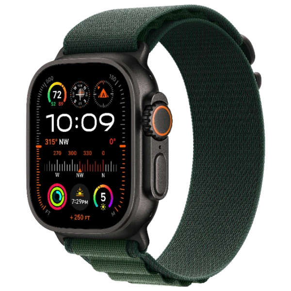Apple Watch Ultra 2 49 mm Black / Dark Green photo 1