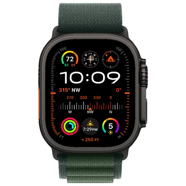 Apple Watch Ultra 2 49 mm Black / Dark Green photo 3