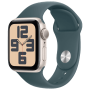 photo Apple Watch SE 2024 44 mm Starlight / Lake Green