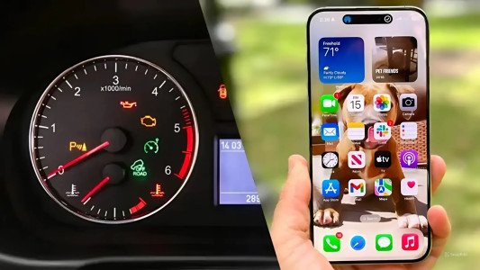Funcția Camera iPhone: Decodificarea Simbolurilor de pe Panoul de Bord al Mașinii