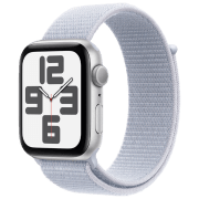 photo Apple Watch SE 2024 44 mm Silver / Blue Cloud