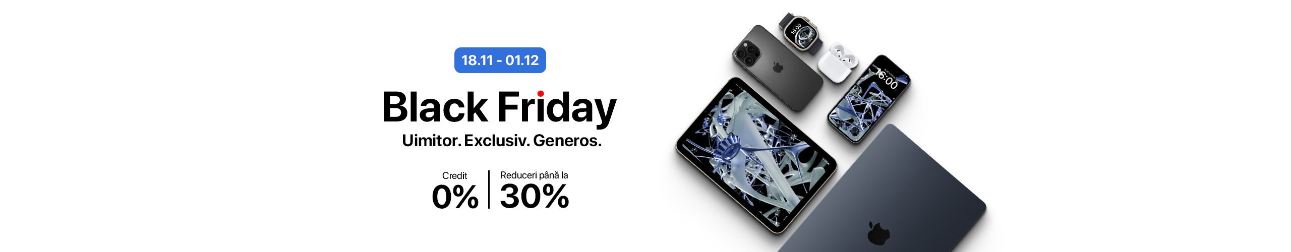 Black Friday – uimitor, exclusiv, generos!