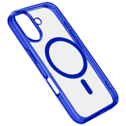 photo Husă pentru smartphone iPhone 16 MagSafe Back / TPU / Blue