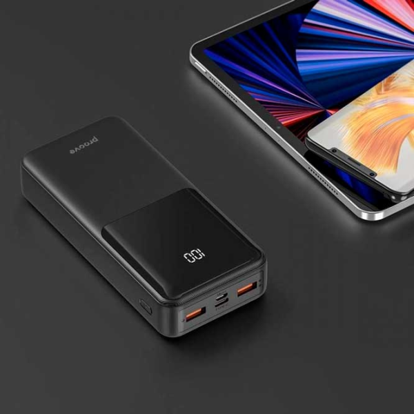 Power Bank Proove Illuminator 20000 mAh / 22.5 W / Black photo 2