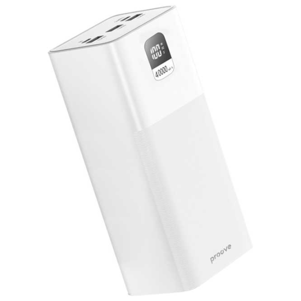Power Bank Proove Giant 40000 mAh / 100 W / White photo 2