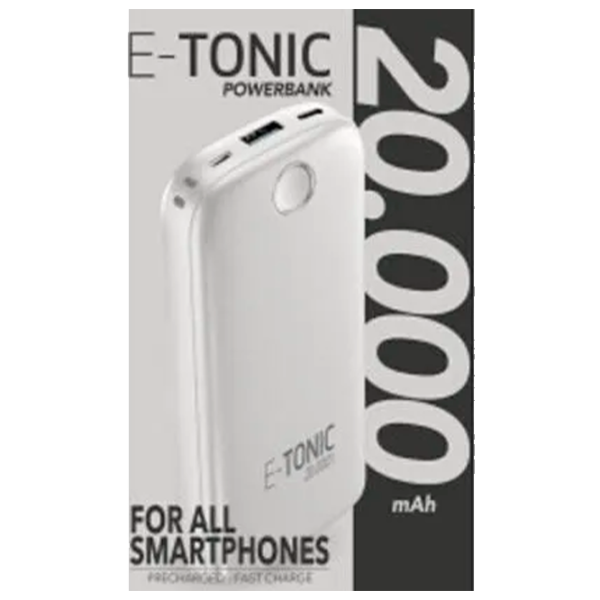 Power Bank Cellularline E-Tonic 20000 mAh / / White photo 3