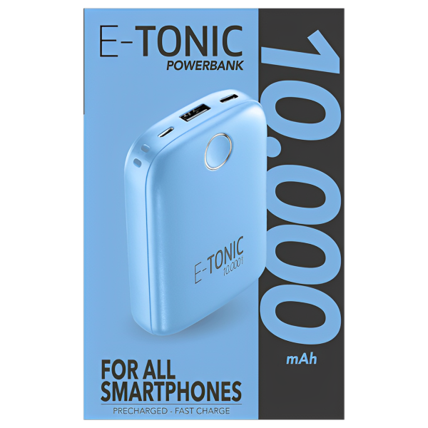 Power Bank Cellularline E-Tonic 10000 mAh / / Blue photo 4