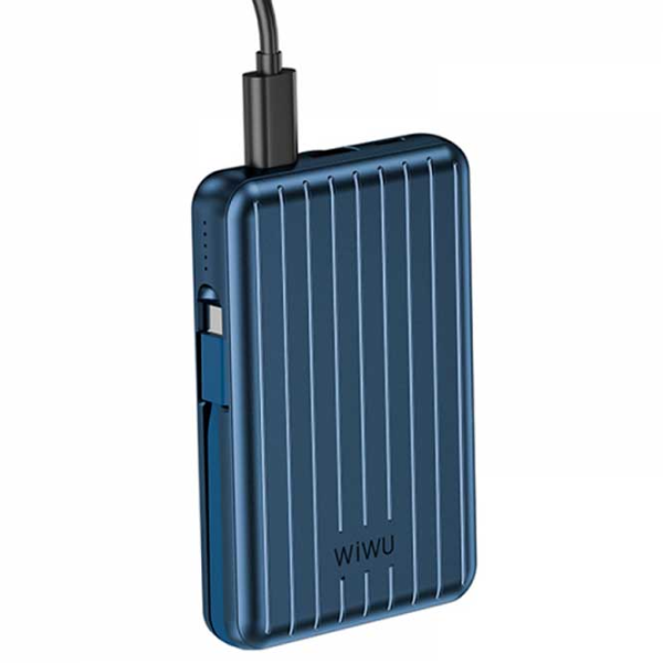 Power Bank WIWU Trunk 20000 mAh / 22.5 W / Blue photo 2
