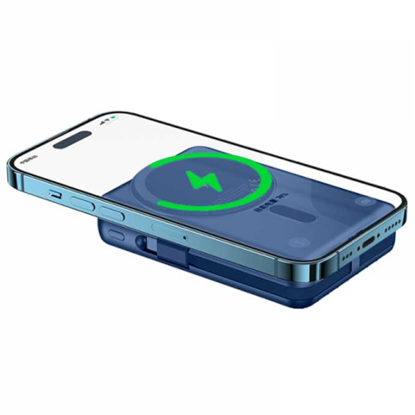 Power Bank WIWU Trunk 20000 mAh / 22.5 W / Blue photo 4