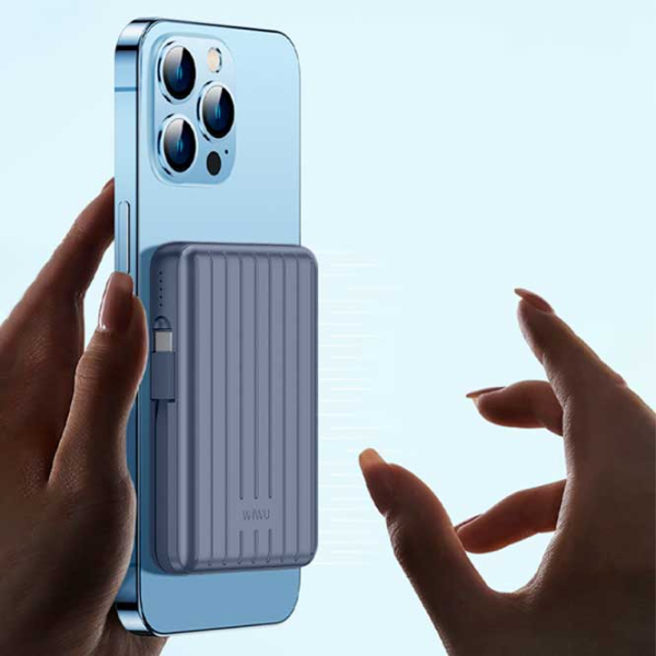 Power Bank WIWU Trunk 20000 mAh / 22.5 W / Blue photo 7