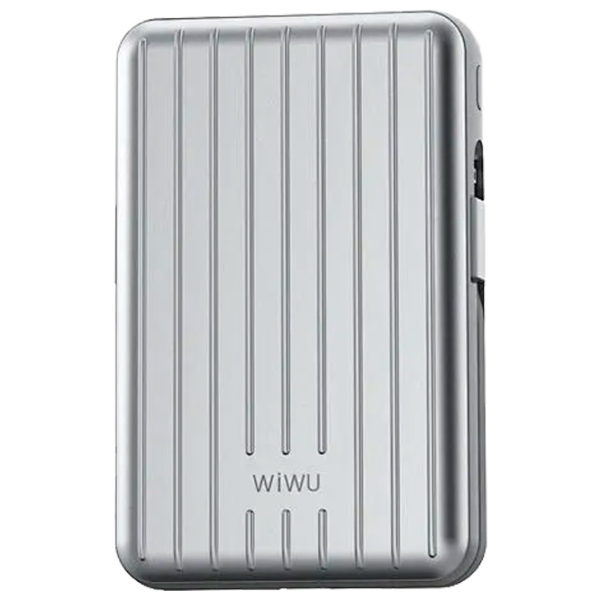 Power Bank WIWU Trunk 10000 mAh / 22.5 W / Silver photo 1
