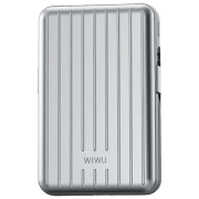 photo Power Bank WIWU Trunk 10000 mAh / 22.5 W / Silver