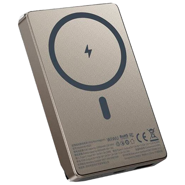 Power Bank WIWU Wi-P020 10000 mAh / 15 W / Titanium photo 1