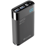 photo Power Bank Cellularline FreePower Manta HD 10000 mAh / 7.5 W / Black
