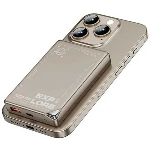 Power Bank WIWU Wi-P020 10000 mAh / 15 W / Titanium photo 5