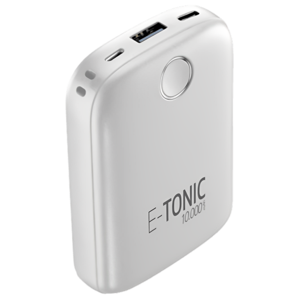Power Bank Cellularline E-Tonic 10000 mAh / / White photo 1