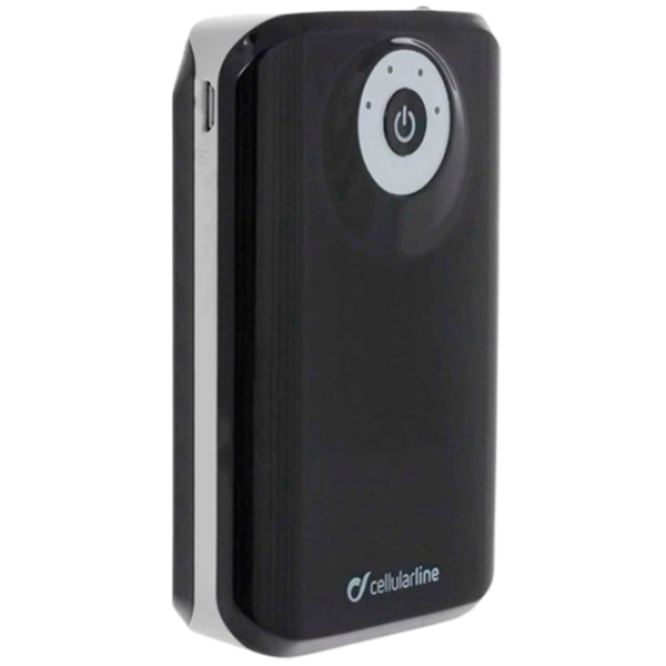 Power Bank Cellularline Dual Ultra 6600 mAh / / Black photo 2