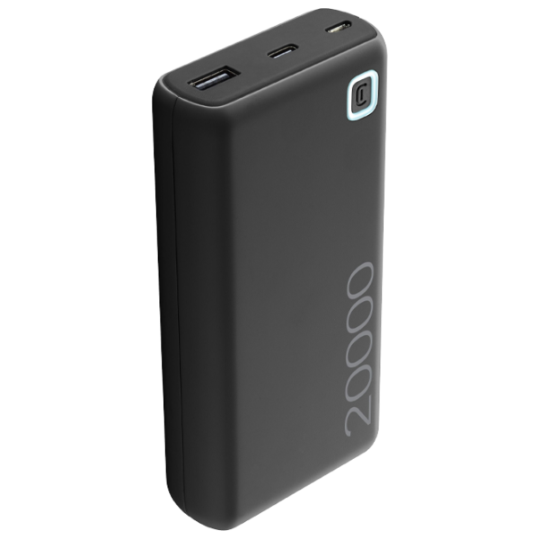 Power Bank Cellularline PBESSENCE20000K 20000 mAh / 12 W / Black photo 1