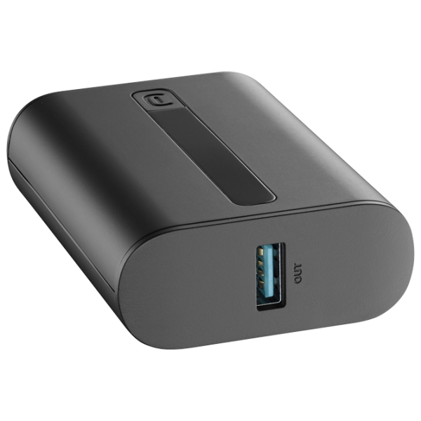 Power Bank Cellularline PBNEWTANK10000K 10000 mAh / 20 W / Black photo 4