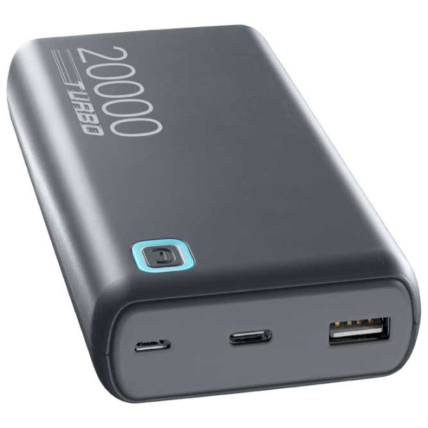 Power Bank Cellularline Essence Turbo 20000 mAh / 20 W / Gray photo 2