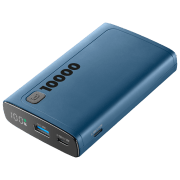 photo Power Bank Cellularline PBDISPL01PD10000B 10000 mAh / 20 W / Blue