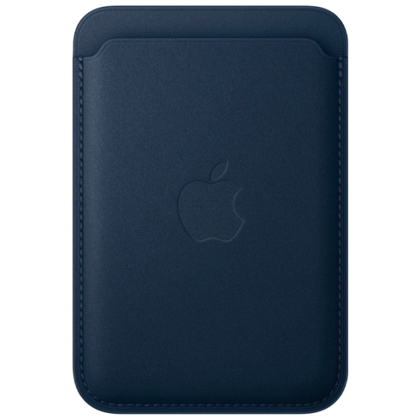 Husă Portmoneu iPhone 12 - 16 All MagSafe / FineWoven / Blue photo 1