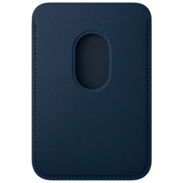 Husă Portmoneu iPhone 12 - 16 All MagSafe / FineWoven / Blue photo 2