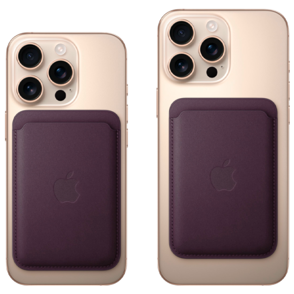 Husă Portmoneu iPhone 12 - 16 All MagSafe / FineWoven / Purple photo 3